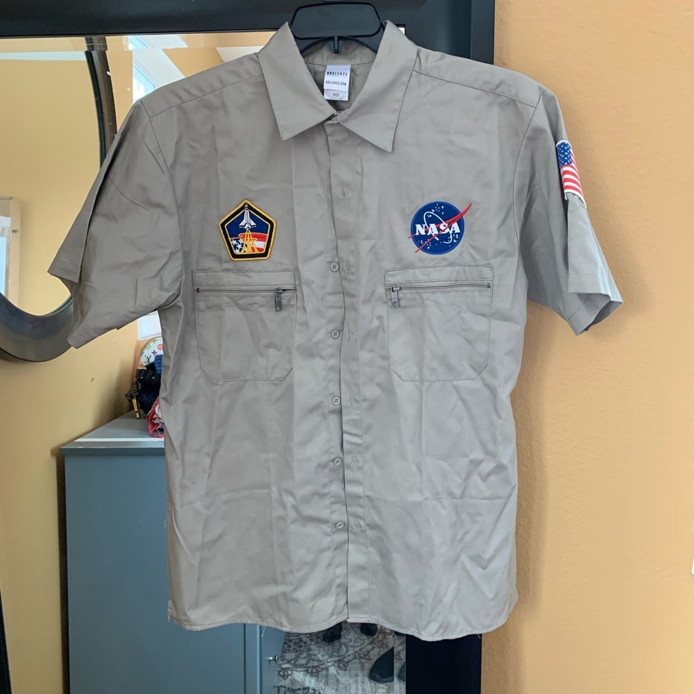 NASA Button Down